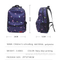 900D Oxford cloth digital printed book bag for children